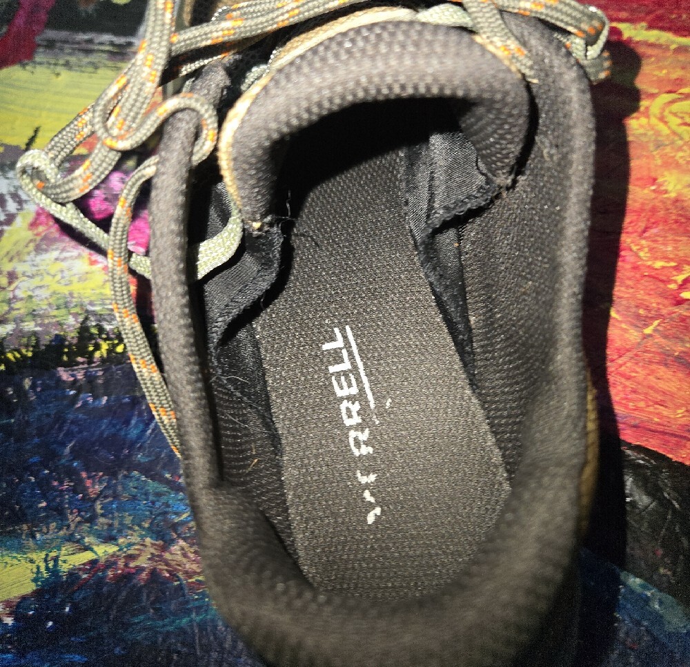 Merrell Men's Olive Brown Trail Sneakers - Picture 8 of 10